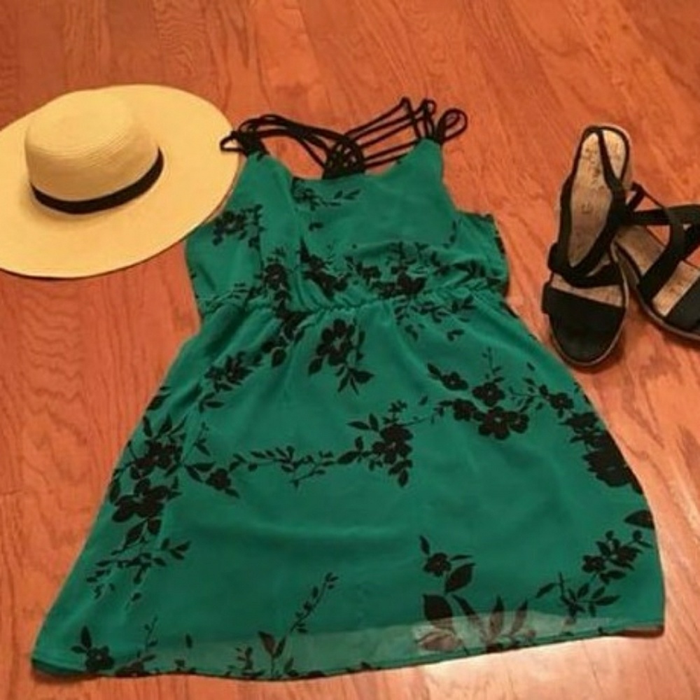 Ladies Floral Print Dress